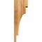 Ekena Millwork Mediterranean Rough Sawn Corbel, Western Red Cedar, 6"W x 8"D x 24"H COR06X08X24MED00RWR - alternate 4